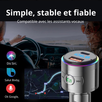 Transmetteur FM allume cigare